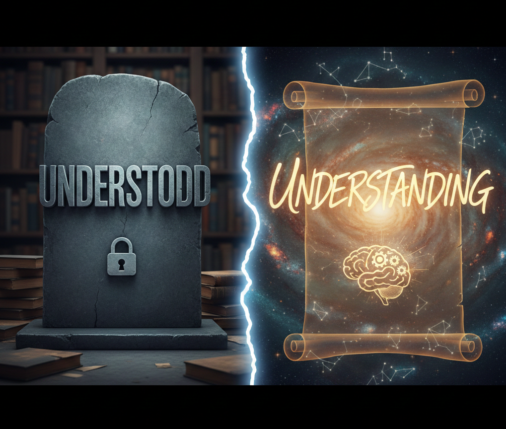 The Understood-Understanding Gap: Why LLMs Hit a Wall
